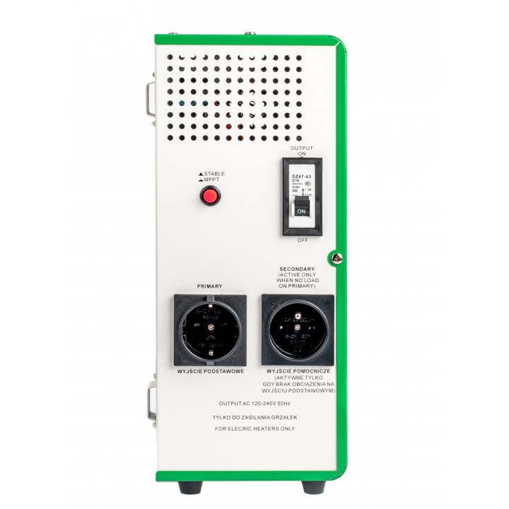 Invertoare panouri fotovoltaice, Invertor Convertor SOLAR GREEN BOOST MPPT 3000 (120-350VDC) PENTRU ÎNCĂLZIREA  -5, dioda.ro