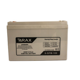 Acumulatori Baterii, Acumulator ARAX  deep cycle 12V 100Ah AGM VRLA GEL 6-GFM-100 -3, dioda.ro