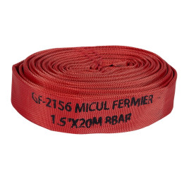 Furtunuri Gradină, Furtun pompier 1.5" 20m 8bar fara capete ROSU -2, dioda.ro