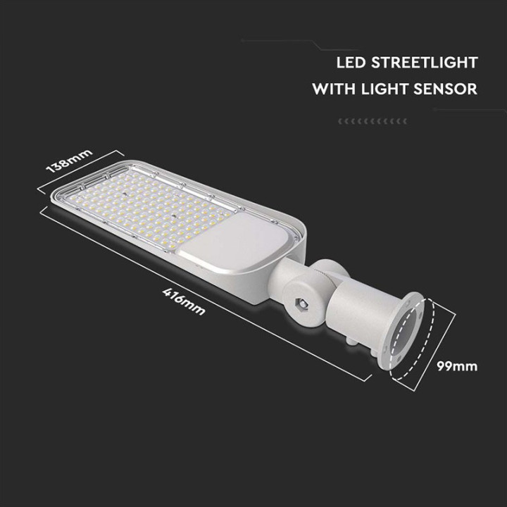 Interne, Corp Iluminat Stradal Slim Led 30w Cu Senzor 4000k Cip Samsung -14, dioda.ro