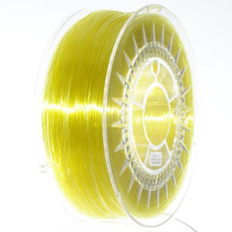 Filament, Filament PET-G galben deschis transparent 1kg ±0,5% DEV-PETG-1.75-BYT -1, dioda.ro
