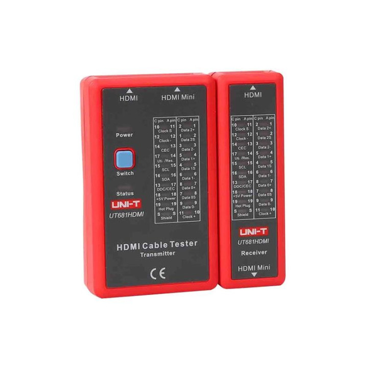 Multimetre digitale, TEster cabluri UNI-T UT681 HDMI -4, dioda.ro