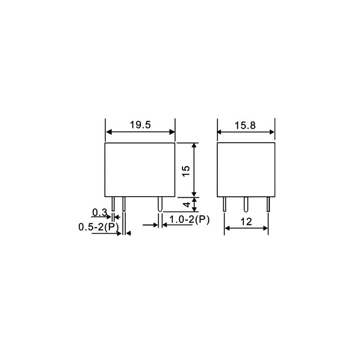 Relee, Releu 9VDC Contacte 10A/120VAC 10A/24VDC LEG-9 -2, dioda.ro