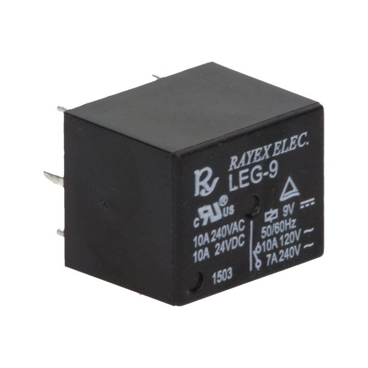 Relee, Releu 9VDC Contacte 10A/120VAC 10A/24VDC LEG-9 -10, dioda.ro