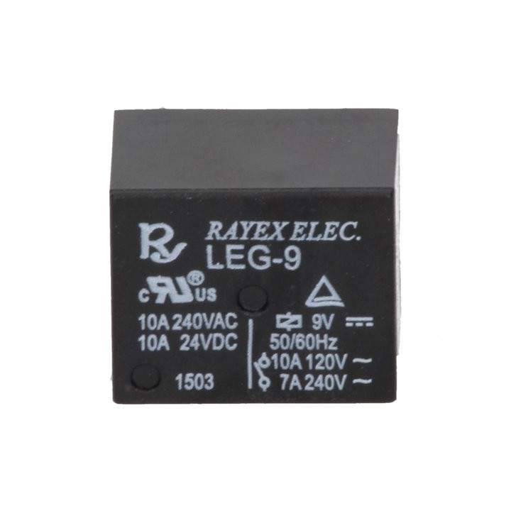 Relee, Releu 9VDC Contacte 10A/120VAC 10A/24VDC LEG-9 -11, dioda.ro