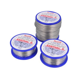 Nichelină - Sârmă rezistivă, Cablu: fir de rezistenţă -100÷1300°C Ambalaj:0,1kg Øext:1,2mm KANTHAL-D-1.2 -1, dioda.ro