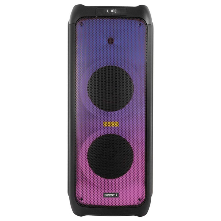 Boxa Portabila 2x10"/25cm Cu Bt/fm/usb/sd