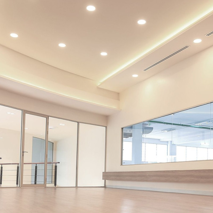 Spot Led Cob Incorporabil 40w 6500k Alb Rece