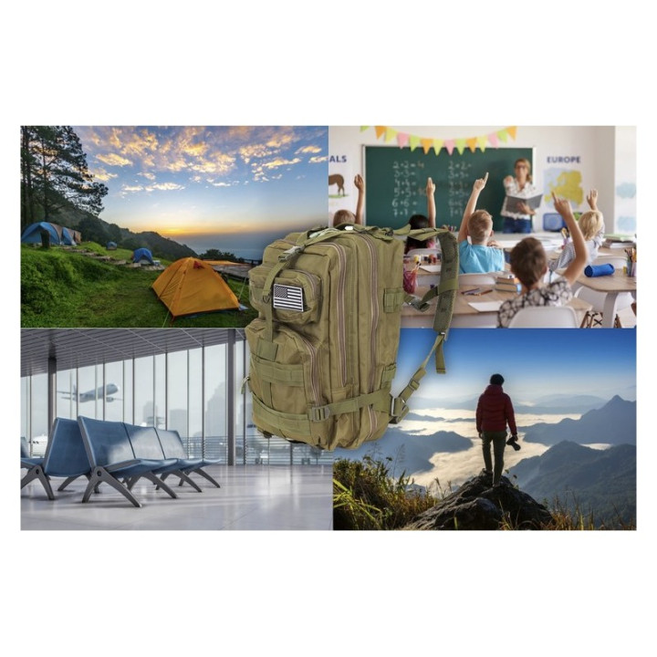 Rucsac militar XL verde