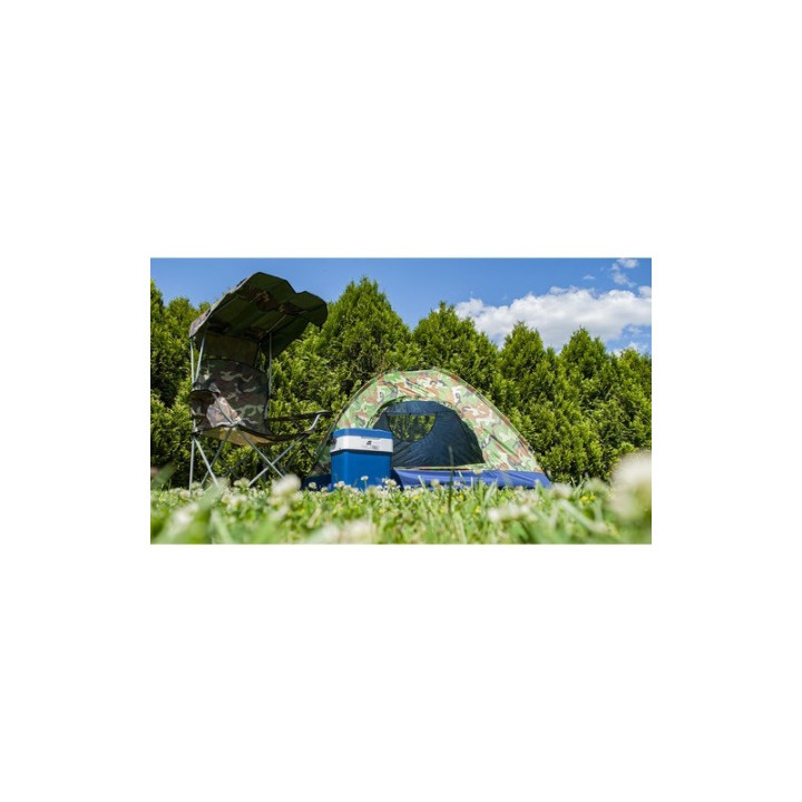 Cort turistic pentru 4 persoane camuflaj
