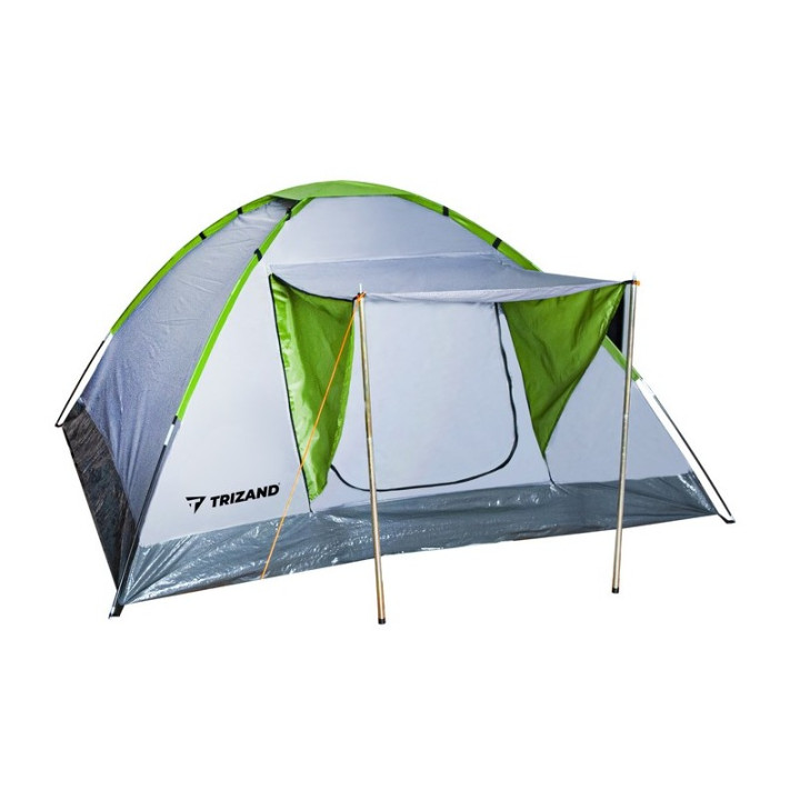 Cort Iglu Montana de Camping pentru 4 Persoane, Ușor de Asamblat, Ideal pentru Drumeții, Pescuit, Caiac, Ciclism