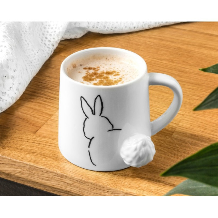 Cana cu coada RABBIT 3D