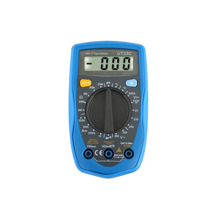 Multimetre digitale, Multimetru UNI-T UT 33C TIPA Edition -1, dioda.ro