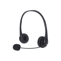 casti audio sandberg 126-12 office, usb, microfon, negru