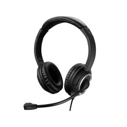 casti audio sandberg 126-16 chat, usb, microfon, negru