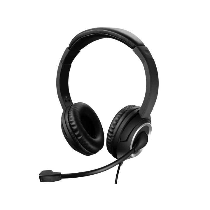 casti audio sandberg 126-16 chat, usb, microfon, negru