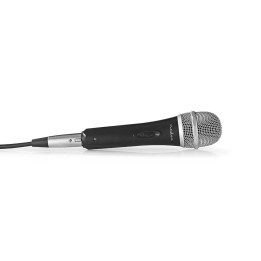 microfon cu fir 6.35mm -72db cablu 5m cu cutie nedis