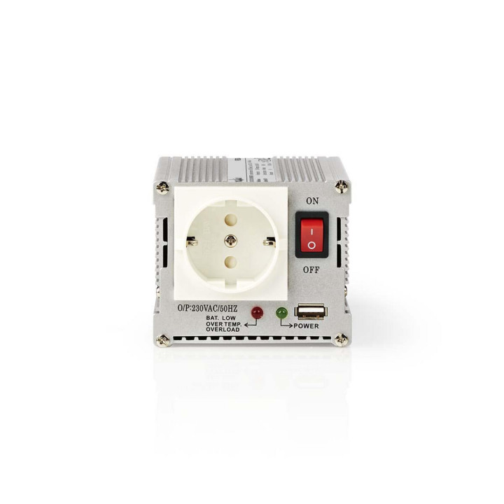 invertor de tensiune 24v-230v 300w nedis