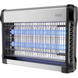 aparat electric impotriva insectelor cu lumina uv, 20w, 80mp, 220-240v, 50hz, well