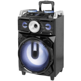 boxa portabila cu bluetooth, functie karaoke, 120w trevi