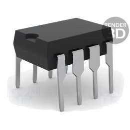 Amplificator Operational, Amplificator operaţional 3MHz -15÷15V Canale: 2 DIP8 -1, dioda.ro