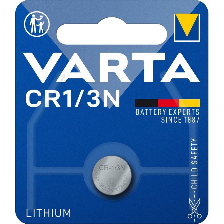 baterie buton litiu cr1/3n 11.6x10.8mm varta
