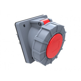 priza industriala bemis bc1-3504-7420 3p+e, 32a, 380v, unghi 45°, ip67