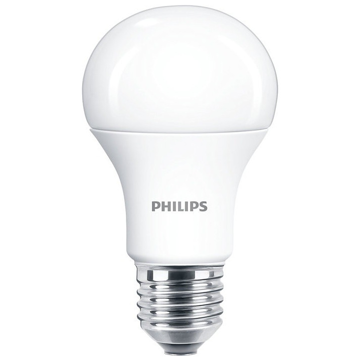 bec led philips e27 a60 13w (100w), lumina calda 2700k, 929001234531, 2 bucati/blister