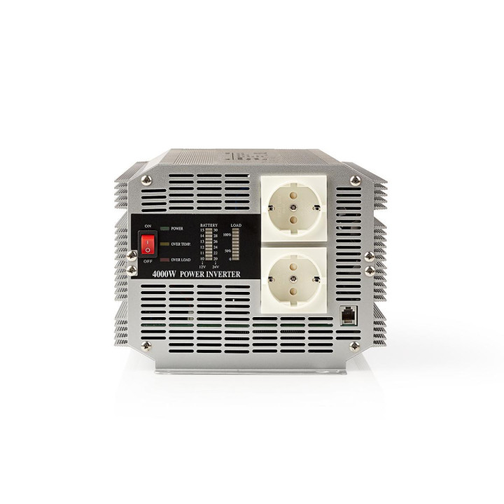 invertor de tensiune 24v-230v 4000w nedis