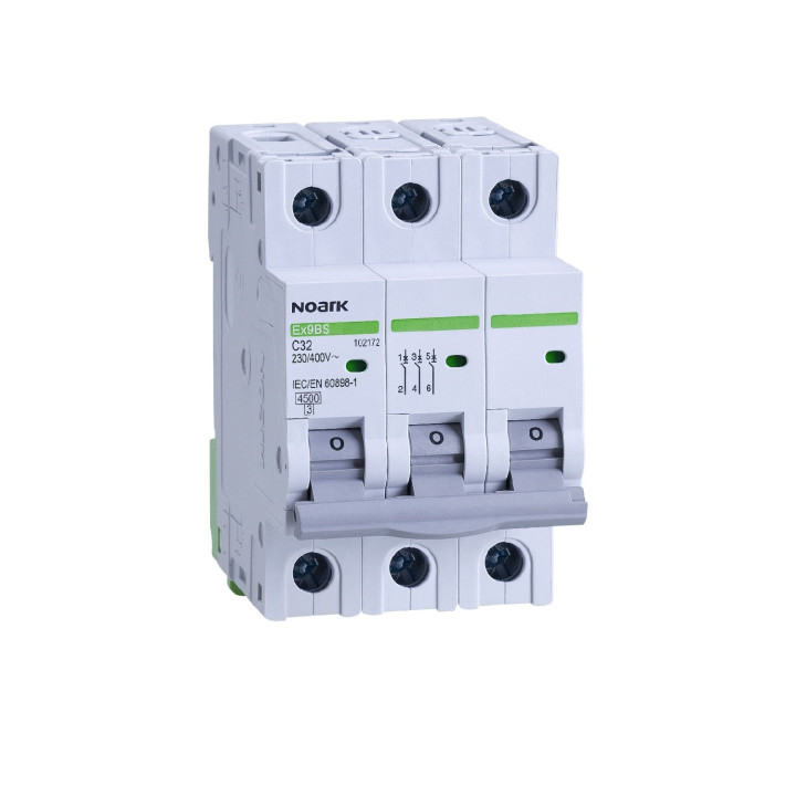 mini-intreruptoare automate ex9bs 3p c32, 102182, noark