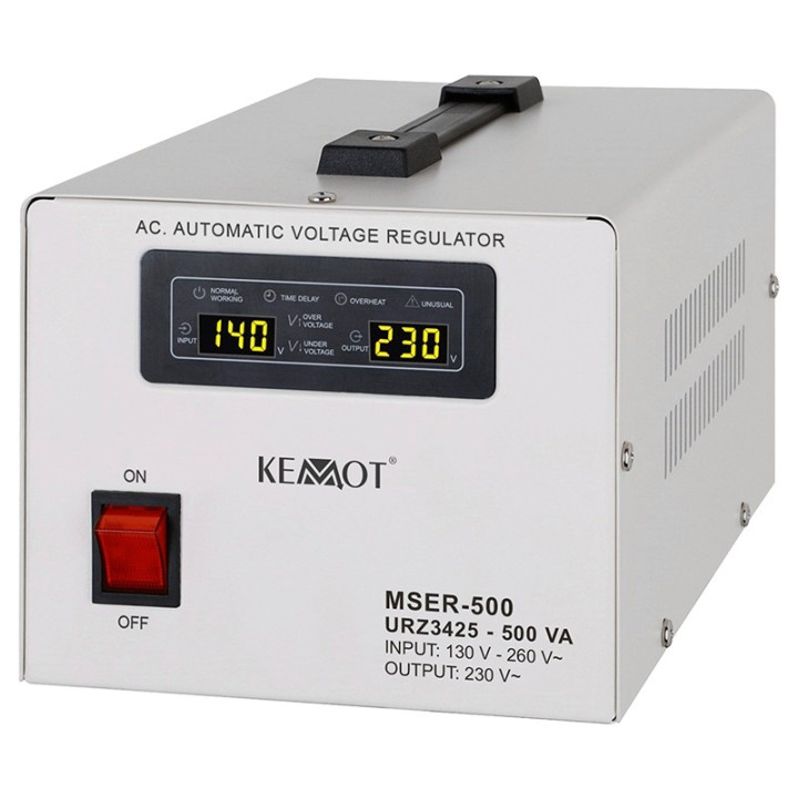 stabilizator tensiune servomotor 500va kemot