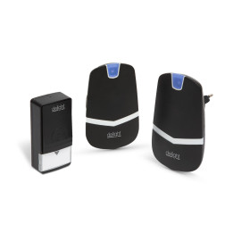 sonerie digitala fara fir si fara baterie, cu 2 unitati de receptie - kinetic,