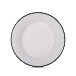 plafoniera lind led 32w 4000k ip20, negru, erste