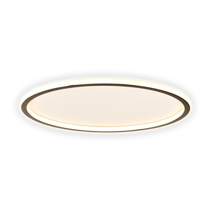 plafoniera mia led 60w 60cm 3000-6000k, negru, erste