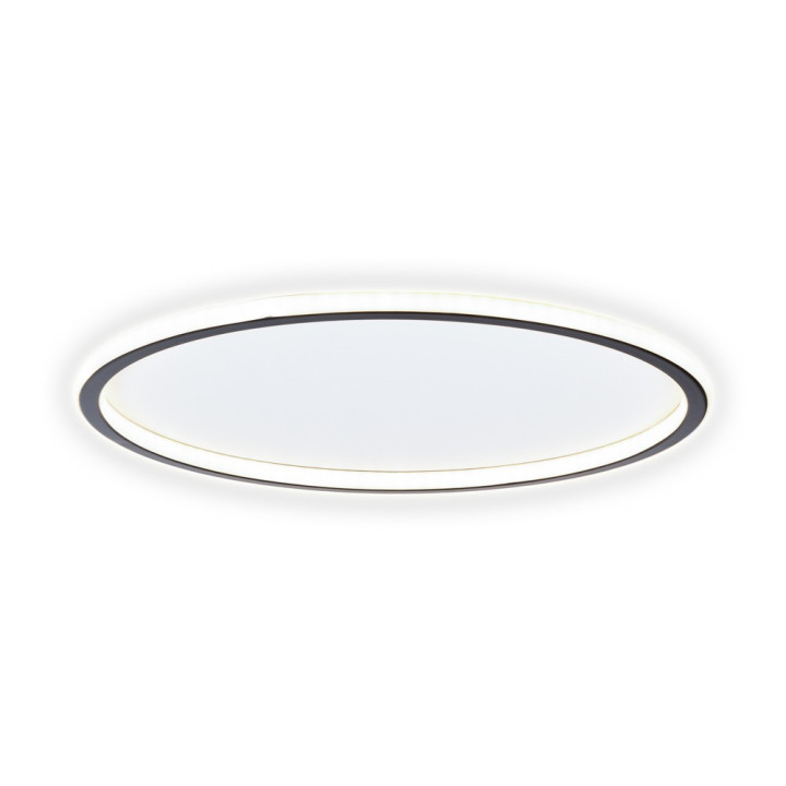 plafoniera mia led 60w 60cm 3000-6000k, negru, erste