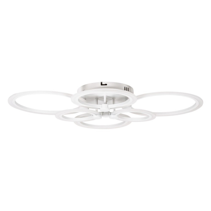 plafoniera europe led 140w 3cct cu telecomanda, alb, erste