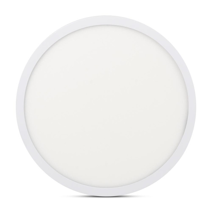 plafoniera slim 24w 4000k 23cm 2040lm ip20, erste