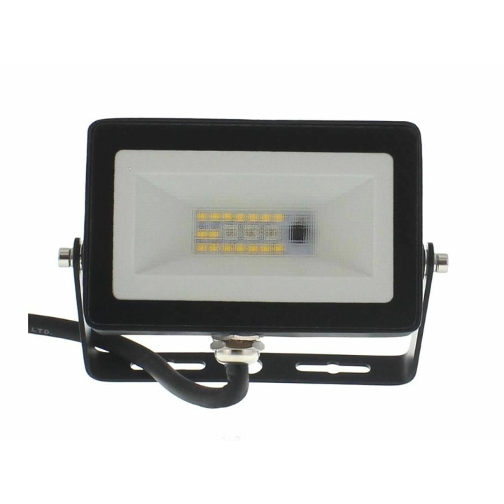 proiector cu led 7w 470lm ip65 multicolor, cu telecomanda well
