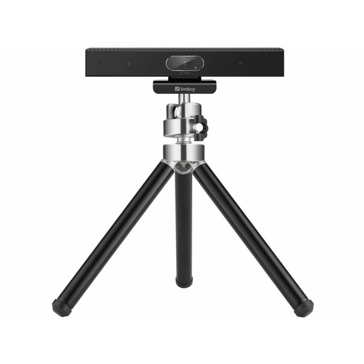 camera web all-in-1 sandberg 134-25 confcam, full hd 1080p, usb, microfon, difuzor, negru