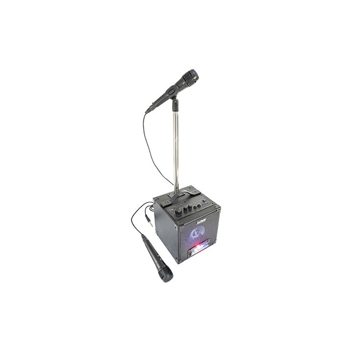 set karaoke boxa cu stativ si microfon