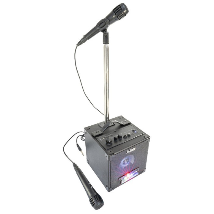 set karaoke boxa cu stativ si microfon