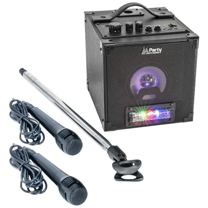 set karaoke boxa cu stativ si microfon