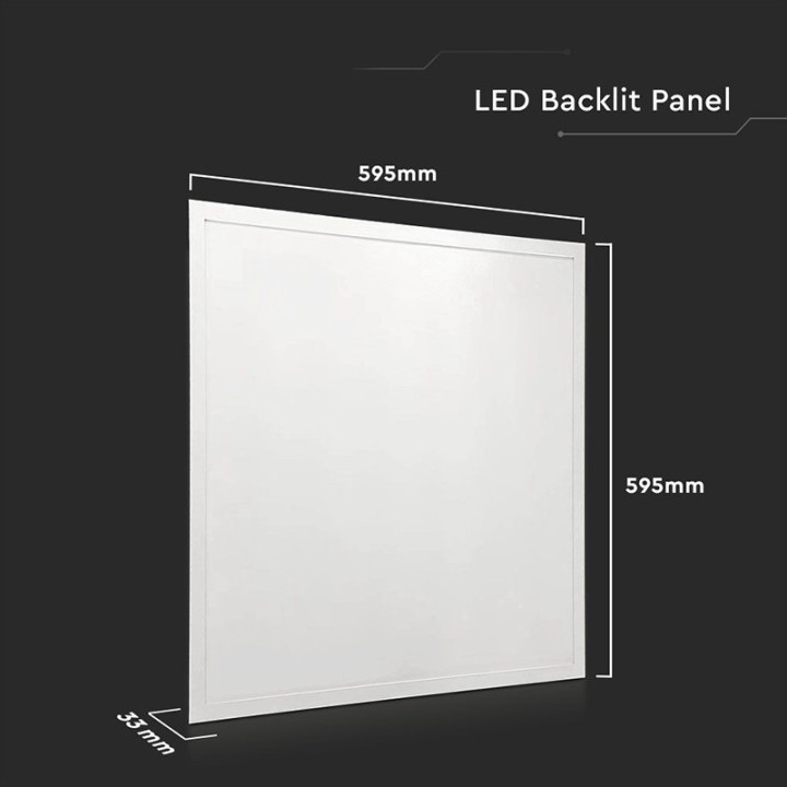 panou led 36w 120lm/w incorporabil 4000k alb neutru