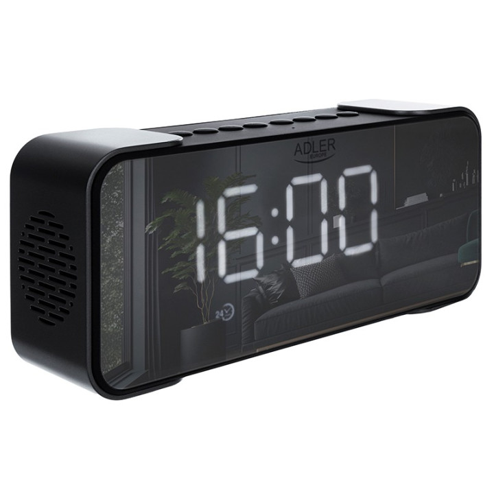 radio cu ceas,  bt, sd, aux, usb, ad 1190 adler