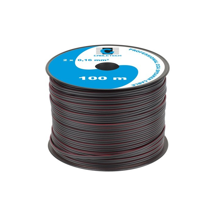 cablu difuzor cca 2x0.16mm negru 100m