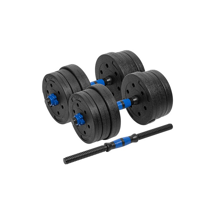 haltere reglabile cu conector 2 x 10 kg rebel active