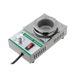 Baie topire cositor, Baie de lipit ZB-50D pentru lipire de 500g, 230V / 200W, fără plumb titan -2, dioda.ro