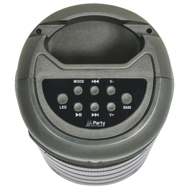 boxa portabila 2x4"/10cm 200w bt/fm/usb/msd