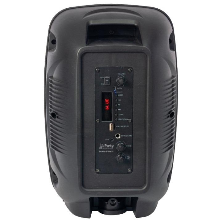 boxa portabila 8"/20cm cu usb/sd/bt/fm