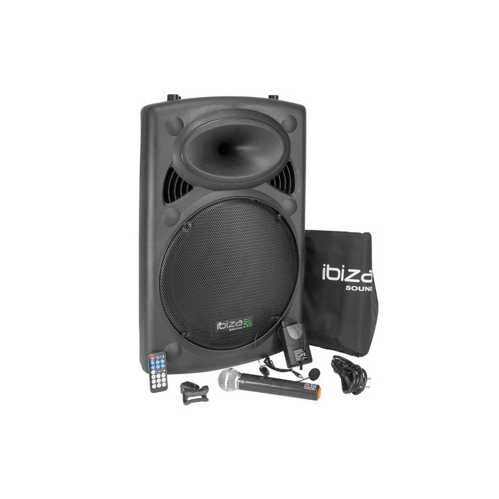 boxa portabila 15"/38cm 800w 12/230v usb/mp3 cu bt